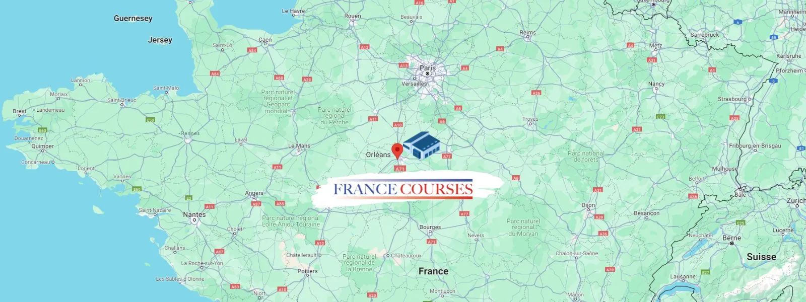 Implantation France Courses